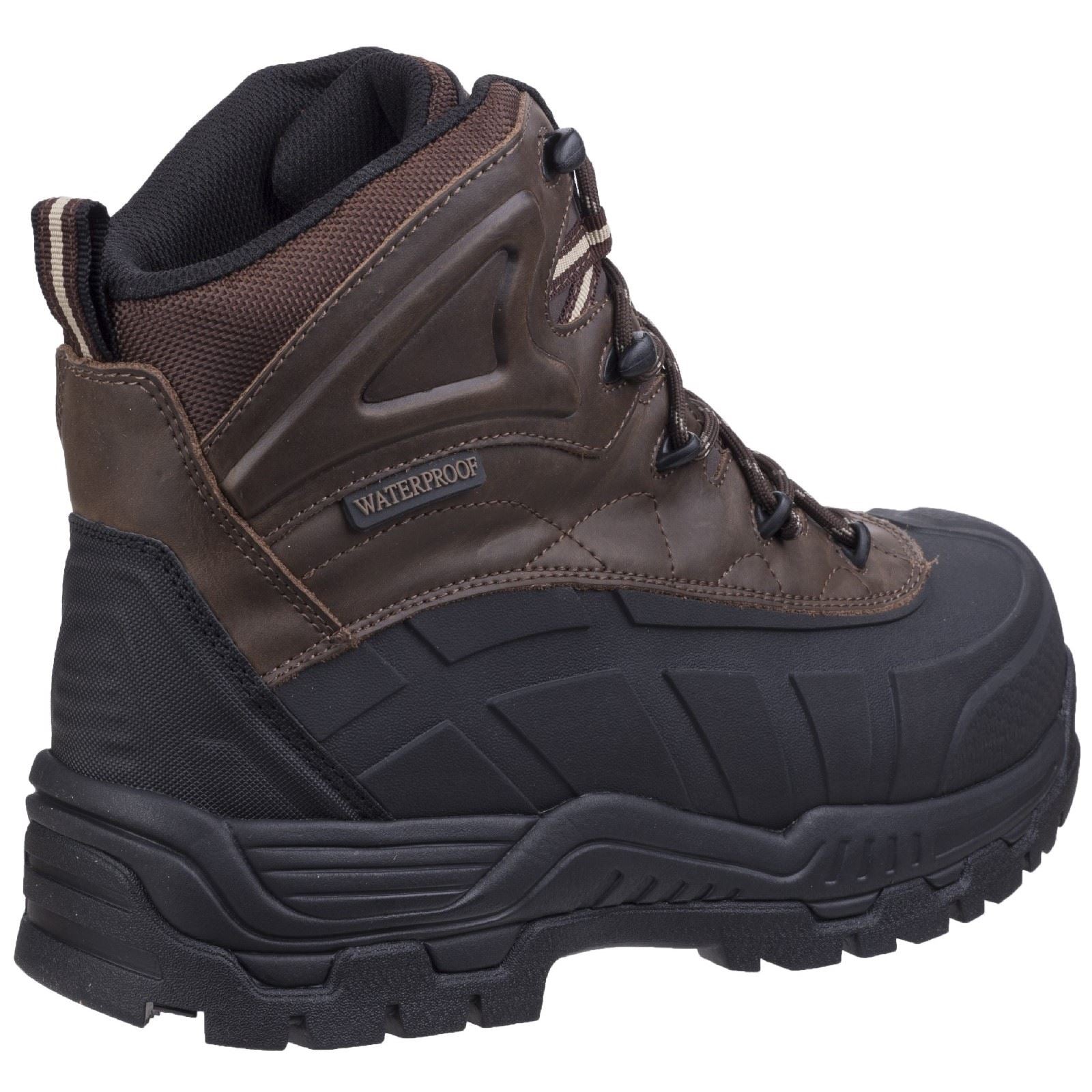 Amblers Safety Bottes De Sécurité En Caoutchouc/Cuir Marron Fs430 Orca