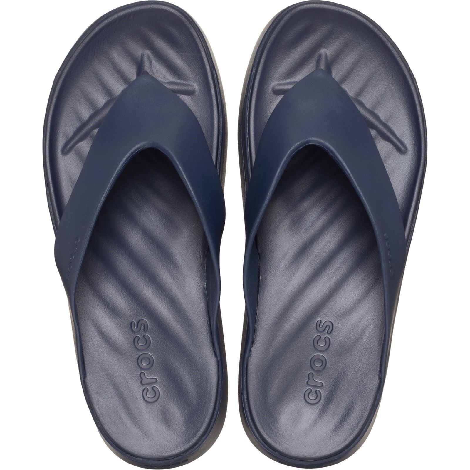 Crocs Getaway Platform Sandales Pour Femmes En Thermoplastique De Couleur Marine