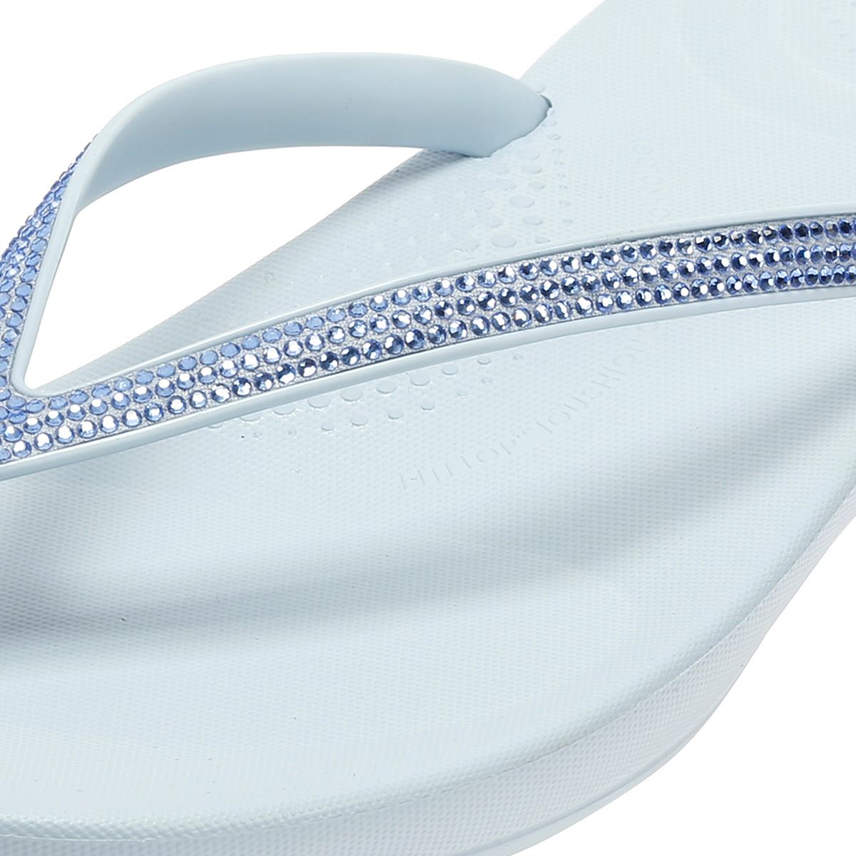 FitFlop Iqushion Sparkle Tongs Bleues Pour Femmes