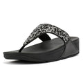 FitFlop Lulu Crystal Mix Sandales Noires Pour Femmes