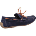 Hush Puppies Reuben Chaussures Bateau En Daim Bleu Marine Pour Hommes
