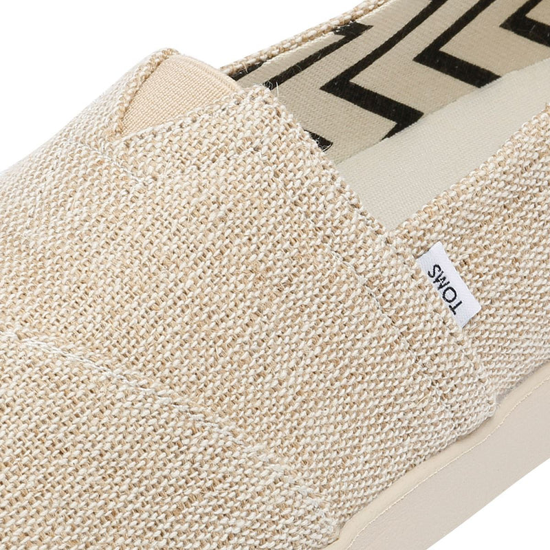 TOMS Alpargata Plus Heritage Espadrilles Pour Femmes En Toile Beige