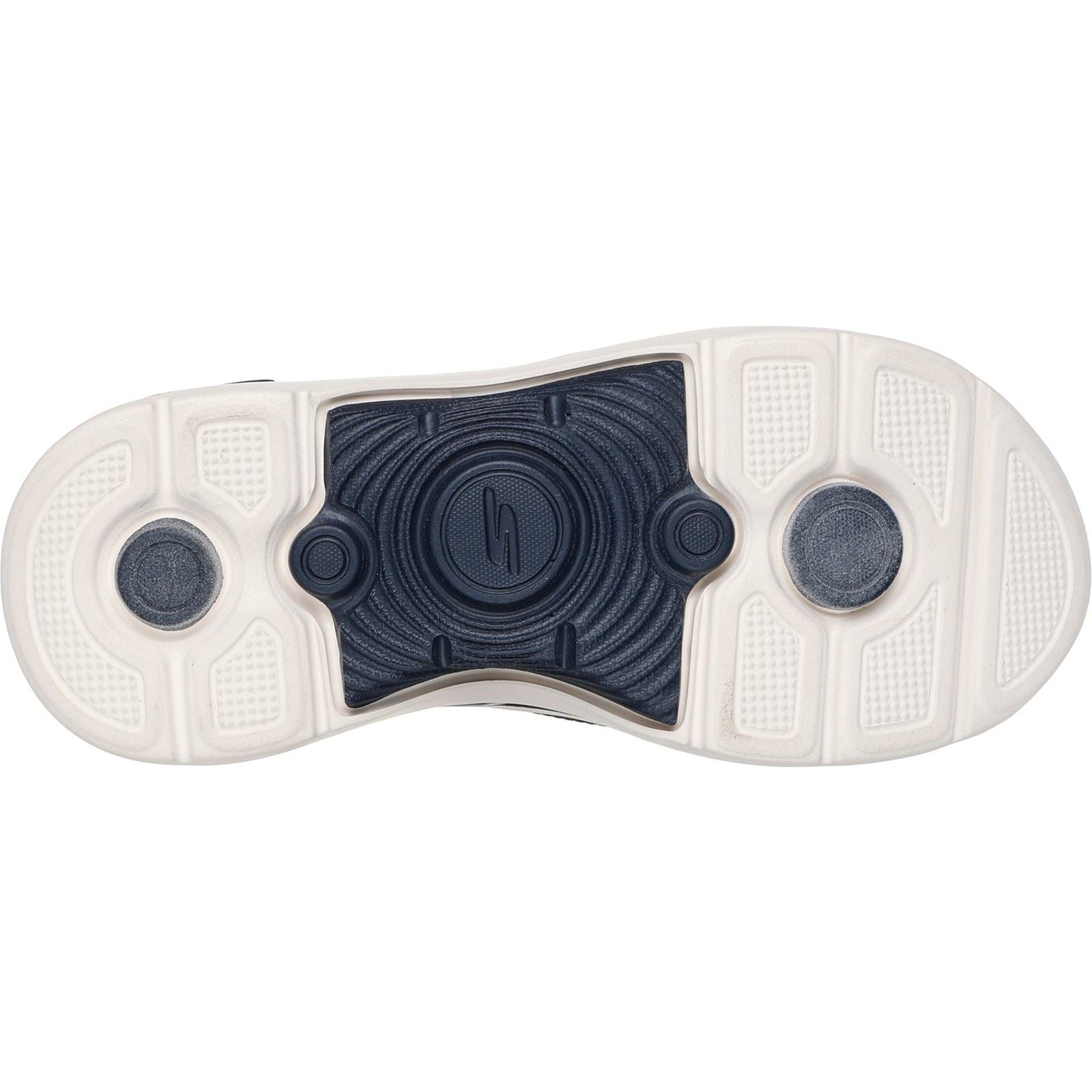 Skechers Go Walk Arch Fit 2.0 Sandales Pour Femmes En Toile Bleu Marine