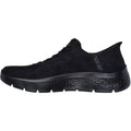 Skechers Go Walk Flex Mali Baskets Noires Pour Femmes En Toile