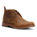 Chapman & Moore Country Chukka Bottes En Cuir Pour Hommes Marron