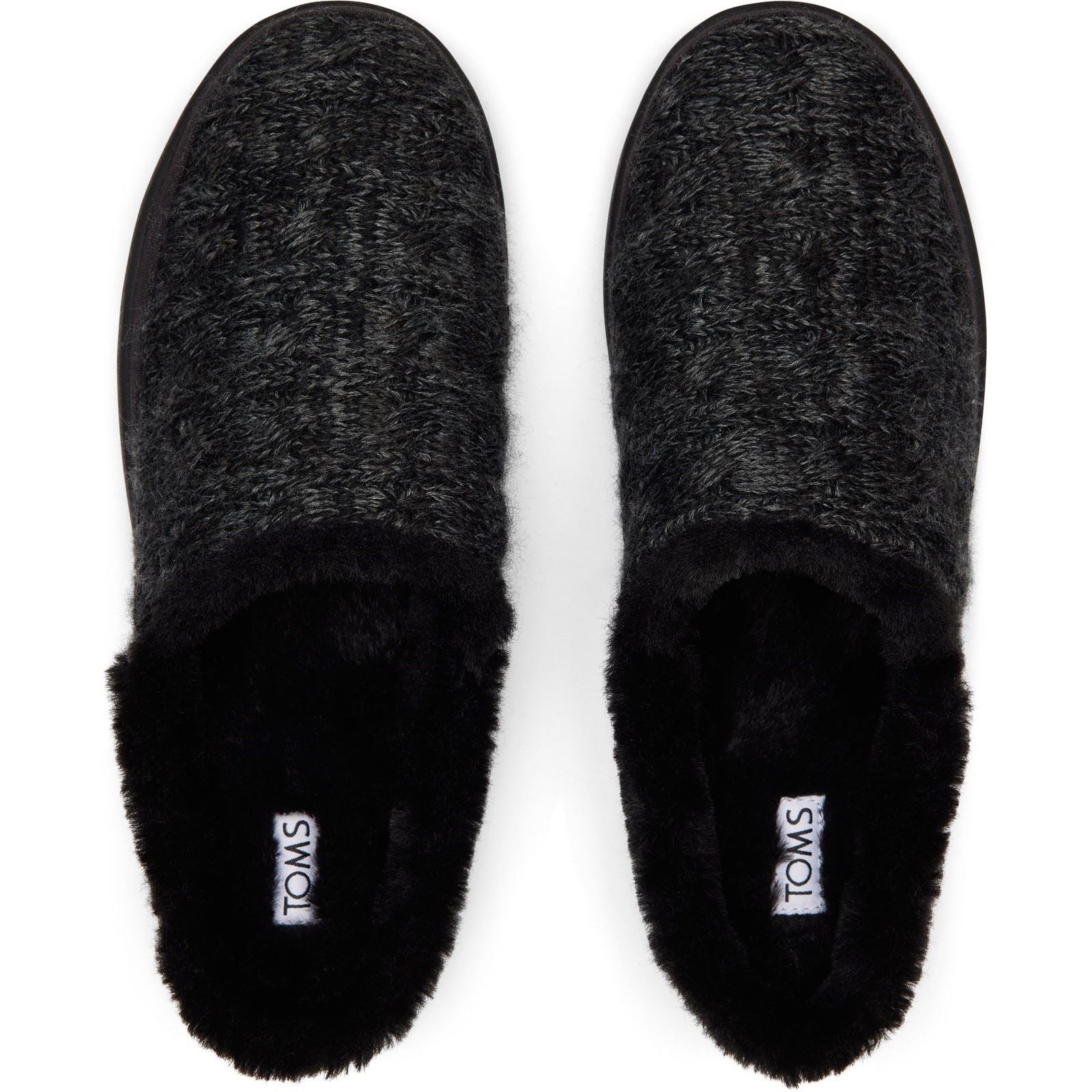 TOMS Sage Mules Noires Pour Femmes En Mélange De Polyester
