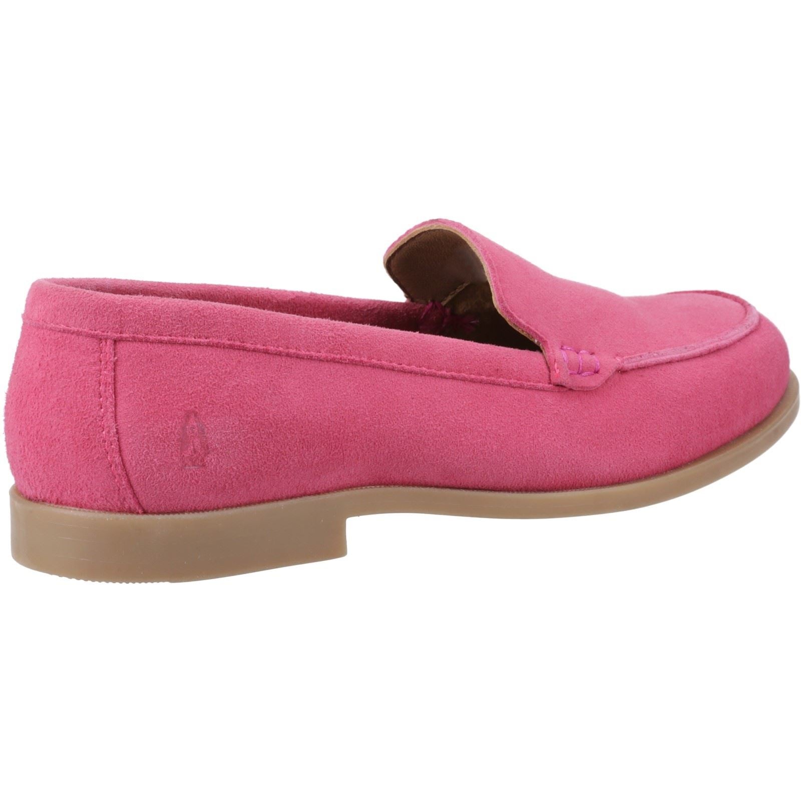 Hush Puppies Natasha Chaussures Plates Roses En Cuir Pour Femme