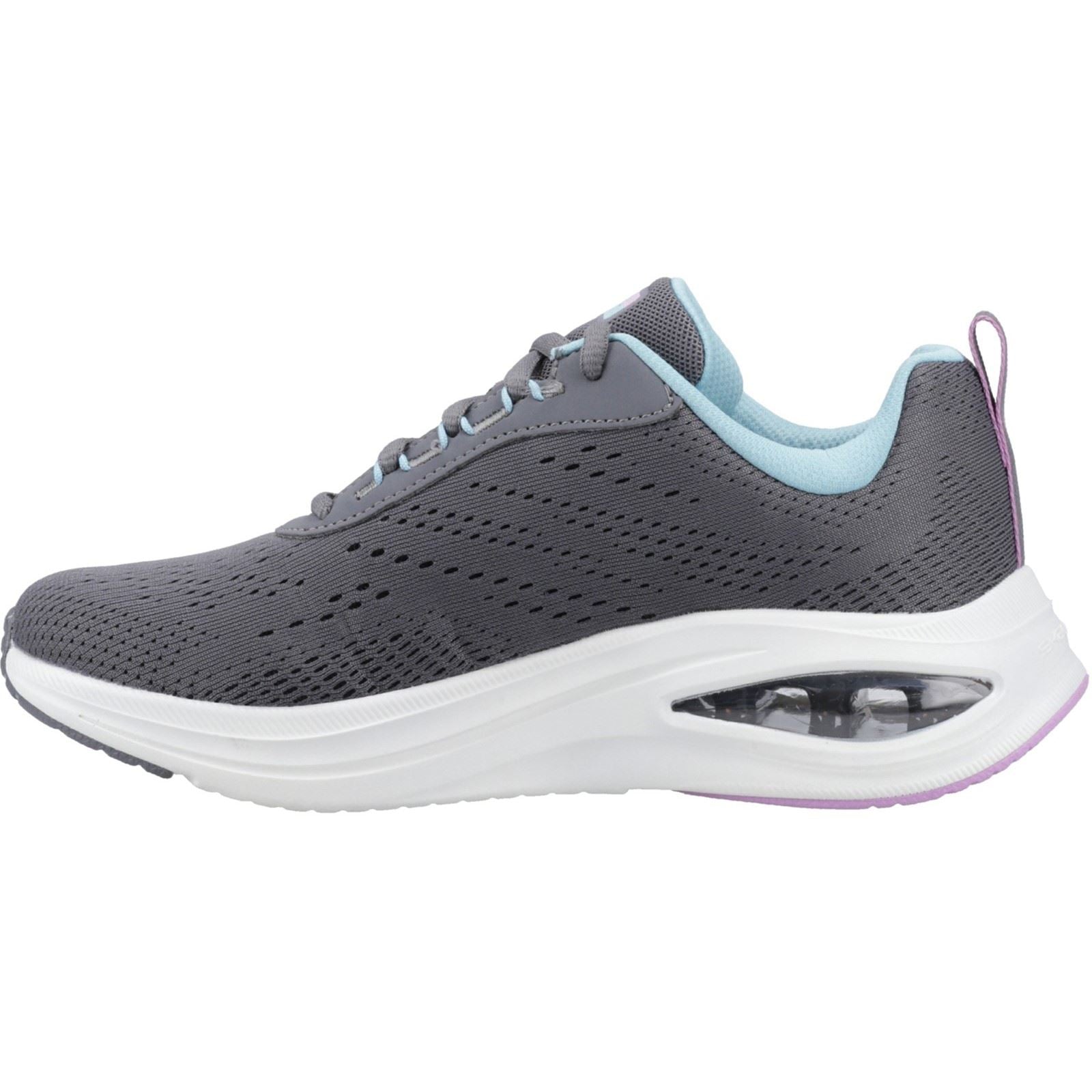 Skechers Skech-Air Meta - Aired Out Baskets Pour Femmes En Toile Multicolore/Charbon