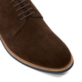 Dune Stanley Chaussures En Cuir Marron À Lacets Pour Homme
