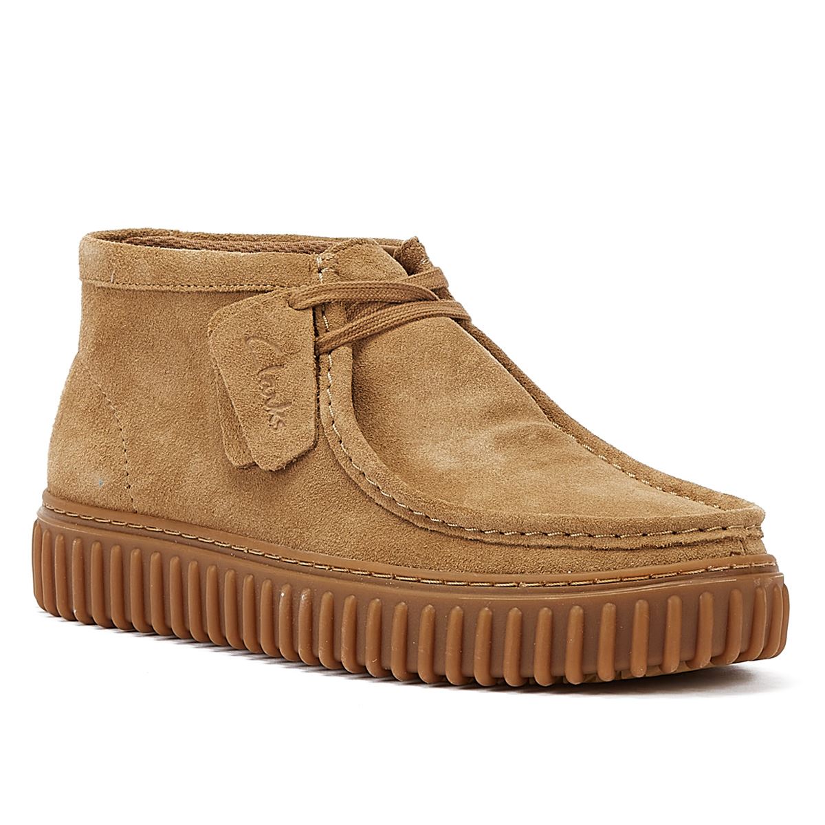Clarks Main Torhill Hi Suede Bottes marron pour hommes