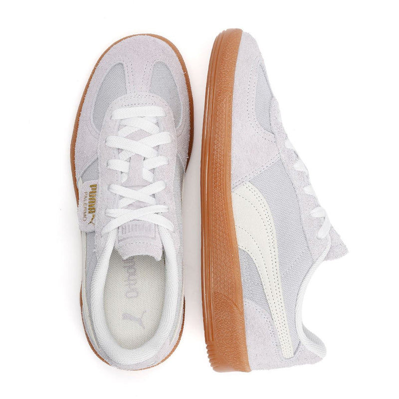 Puma Palermo Chaussures De Sport En Cuir Bleu Pour Femmes