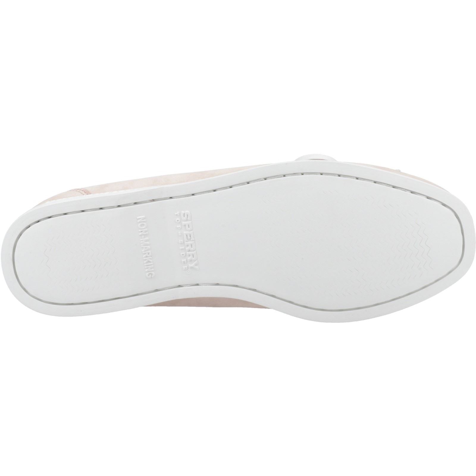 Sperry Authentic 1 Eye Chaussures Bateau Blush En Cuir Pour Femmes