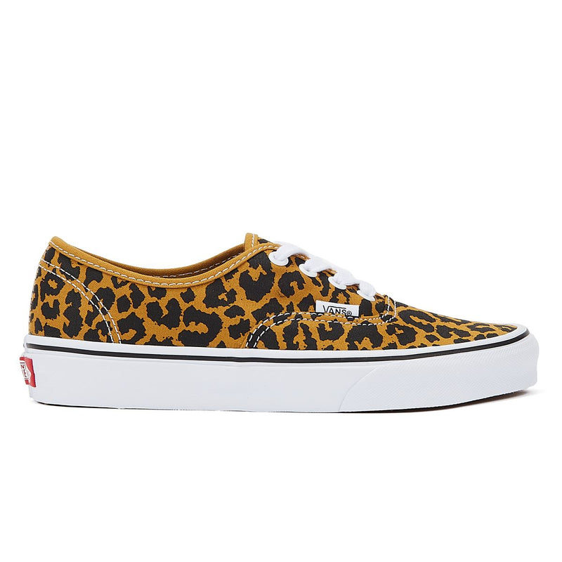 Vans Authentic Leopard Femme Marron Trainer