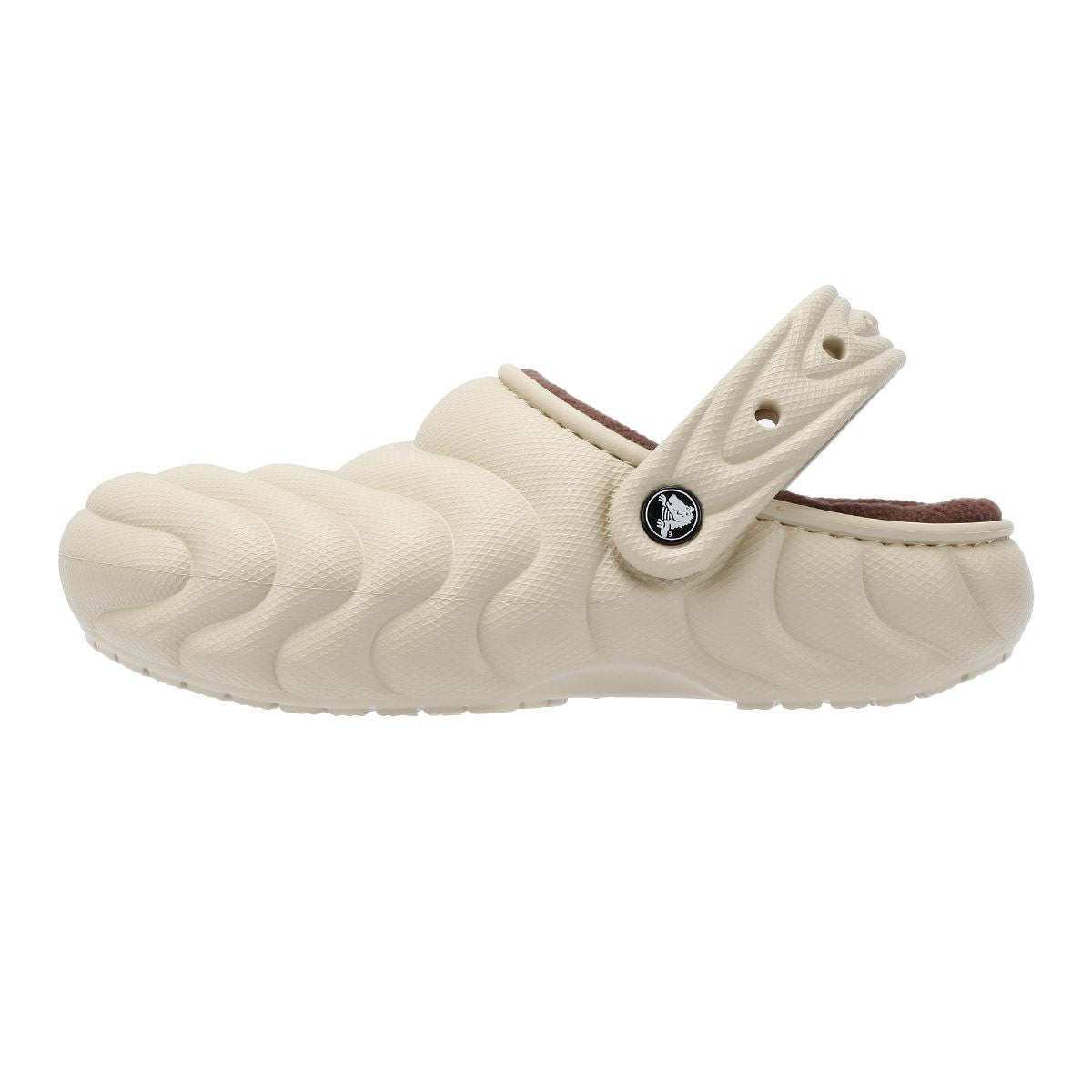 Crocs Classic Lined Overpuff Chaussures Beige Pour Femmes