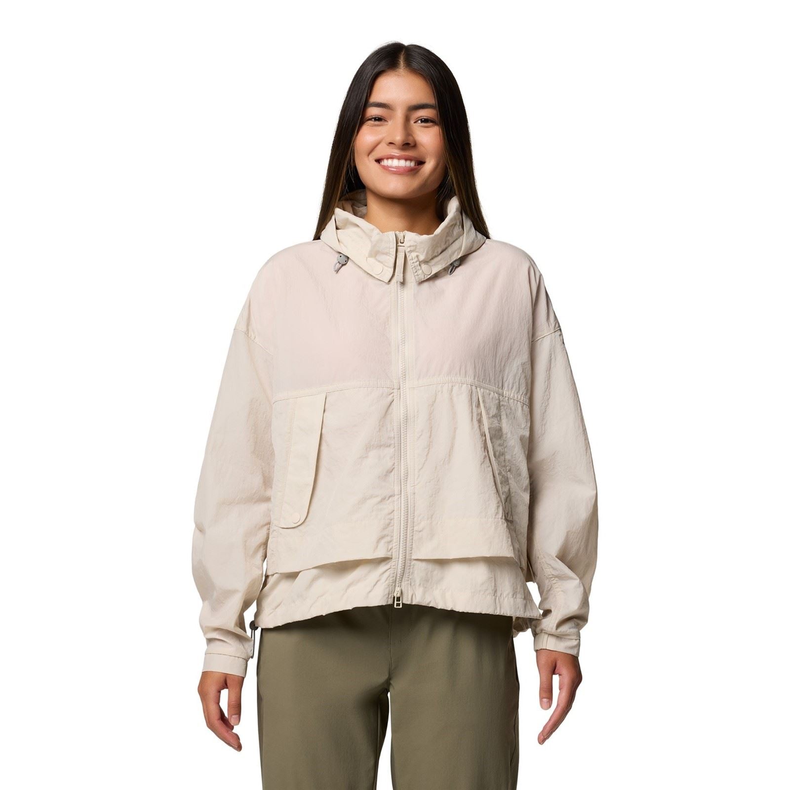 Columbia Paracutie II Vestes Coupe-Vent Brunes Pour Femmes