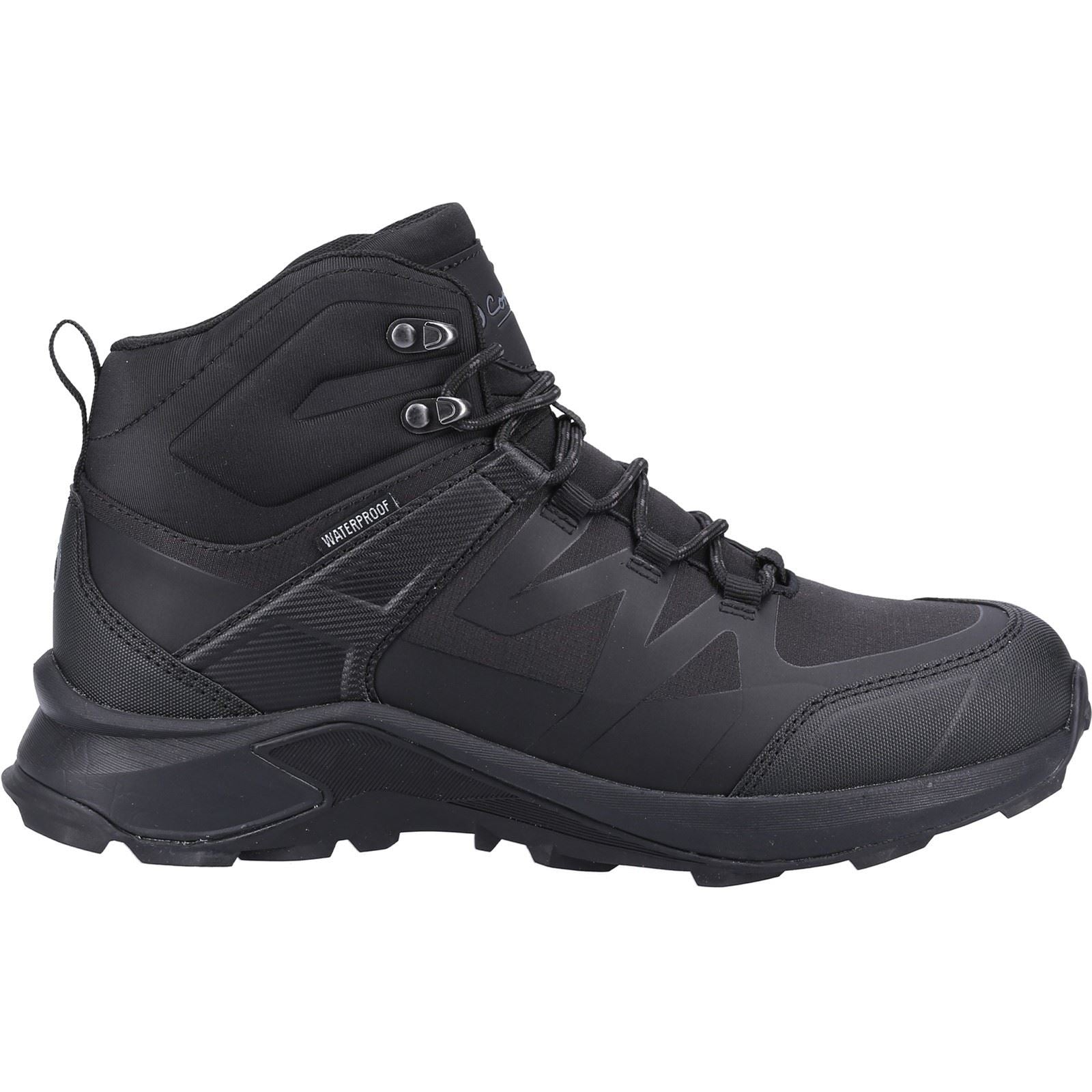 Cotswold Horton Bottes De Randonnée Noires Pour Hommes En Mesh