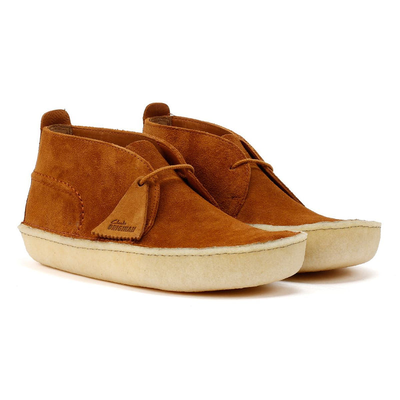 Clarks Originals Desert Rain Bottes Pour Homme En Daim Marron