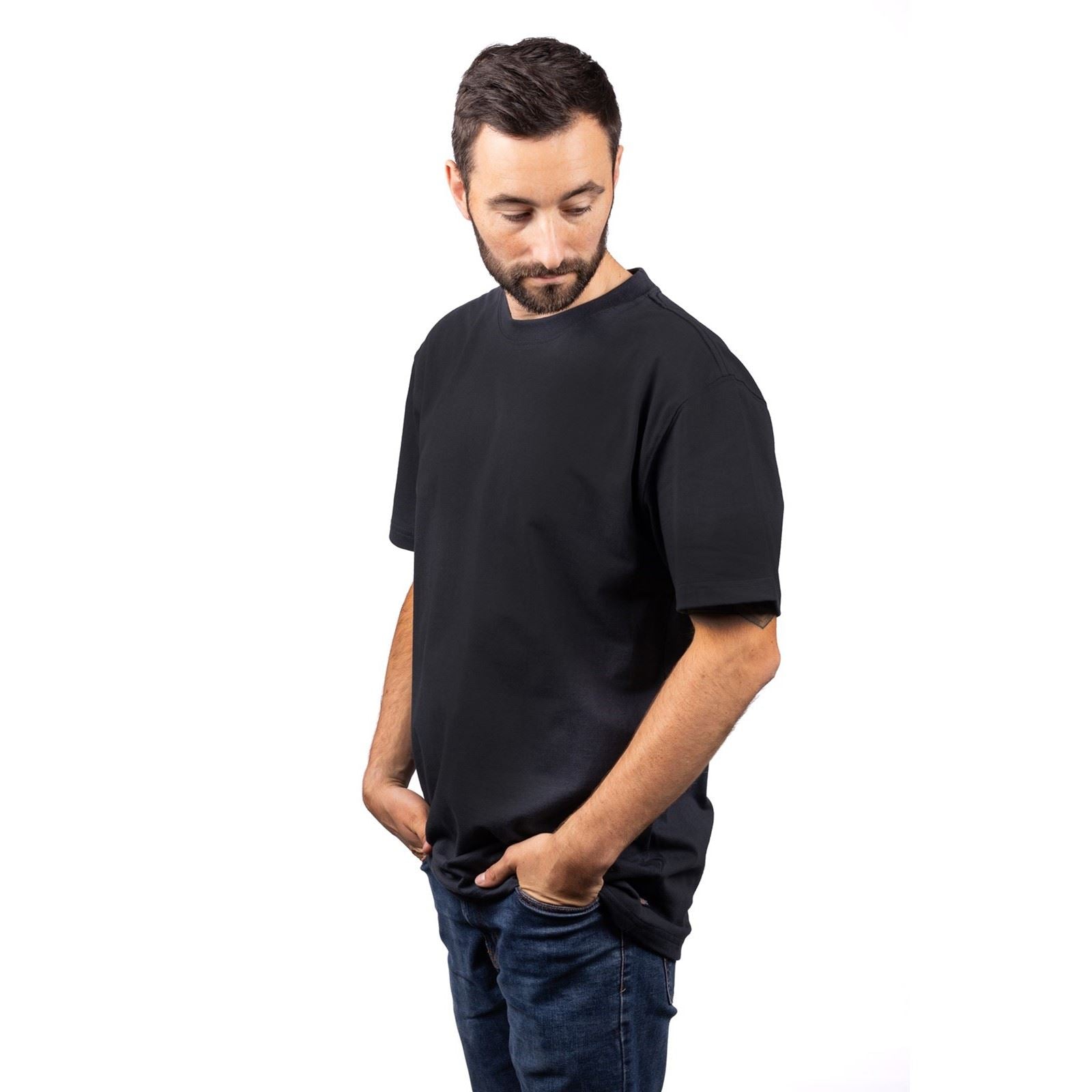 Dickies Everyday Short Sleeve T-Shirts À Manches Courtes Noirs En Coton Pour Hommes