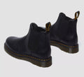 Dr. Martens 2976 WL Grizzly Bottes Noires En Cuir
