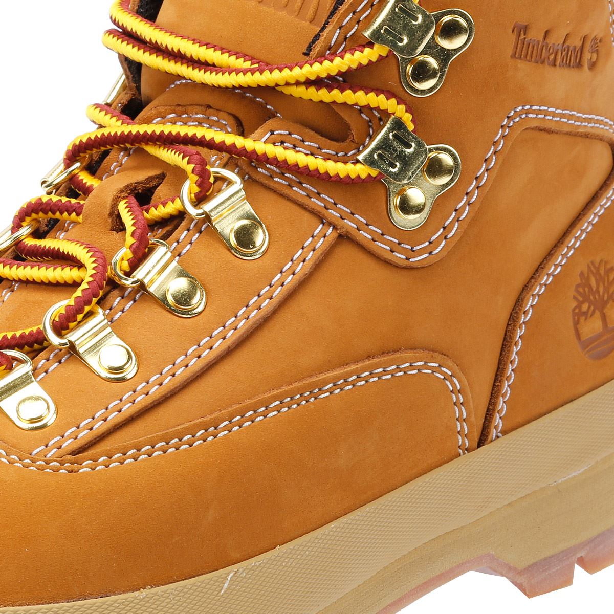 Timberland Euro Hiker Mid Lace Bottes En Cuir Marron Pour Hommes