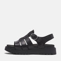Timberland Clairemont Way Fisherman Sandales Noires Pour Femmes En Cuir