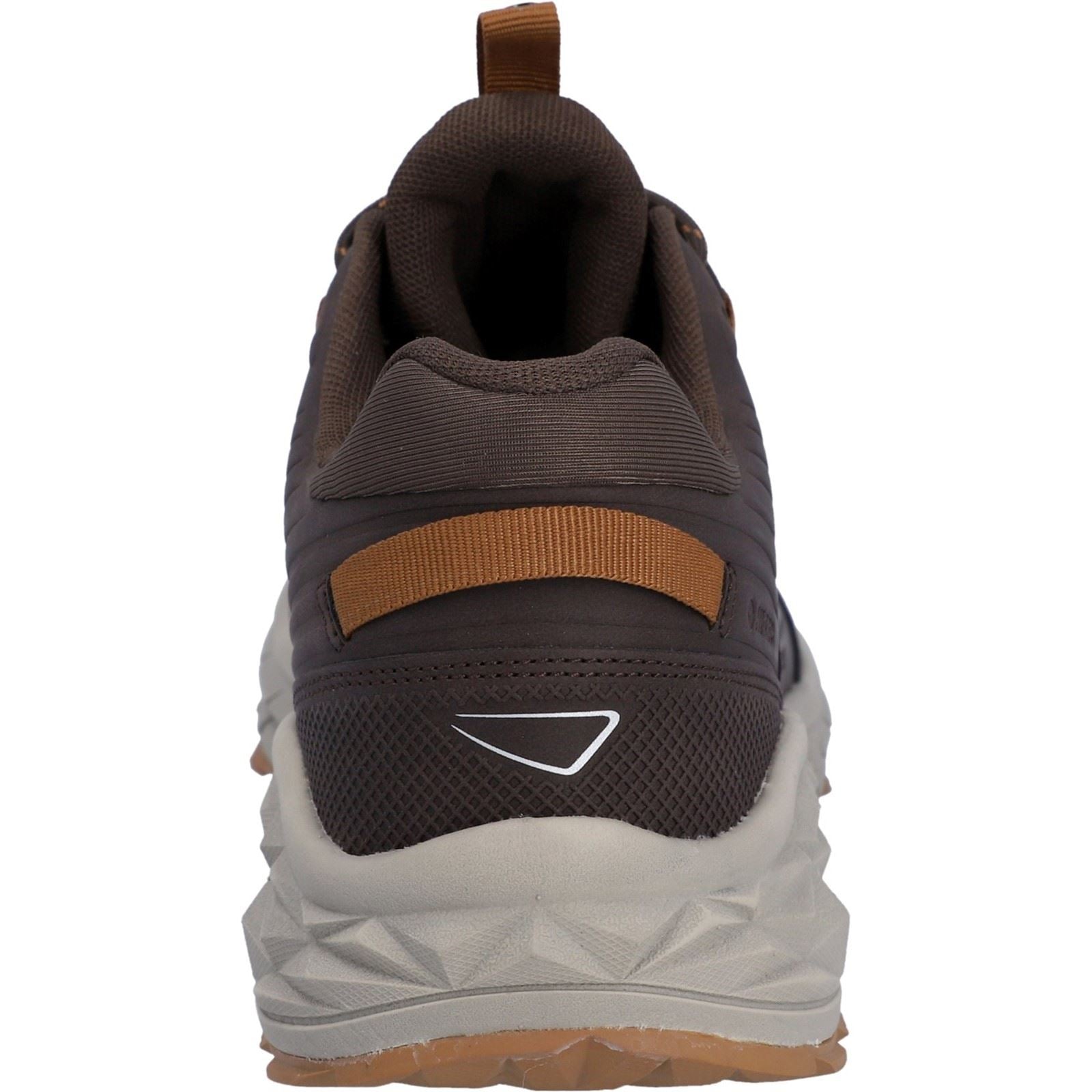 Hi-Tec Fuse Trek Chaussures De Sport Pour Hommes En Polyester Marron Chocolat/loup Timber