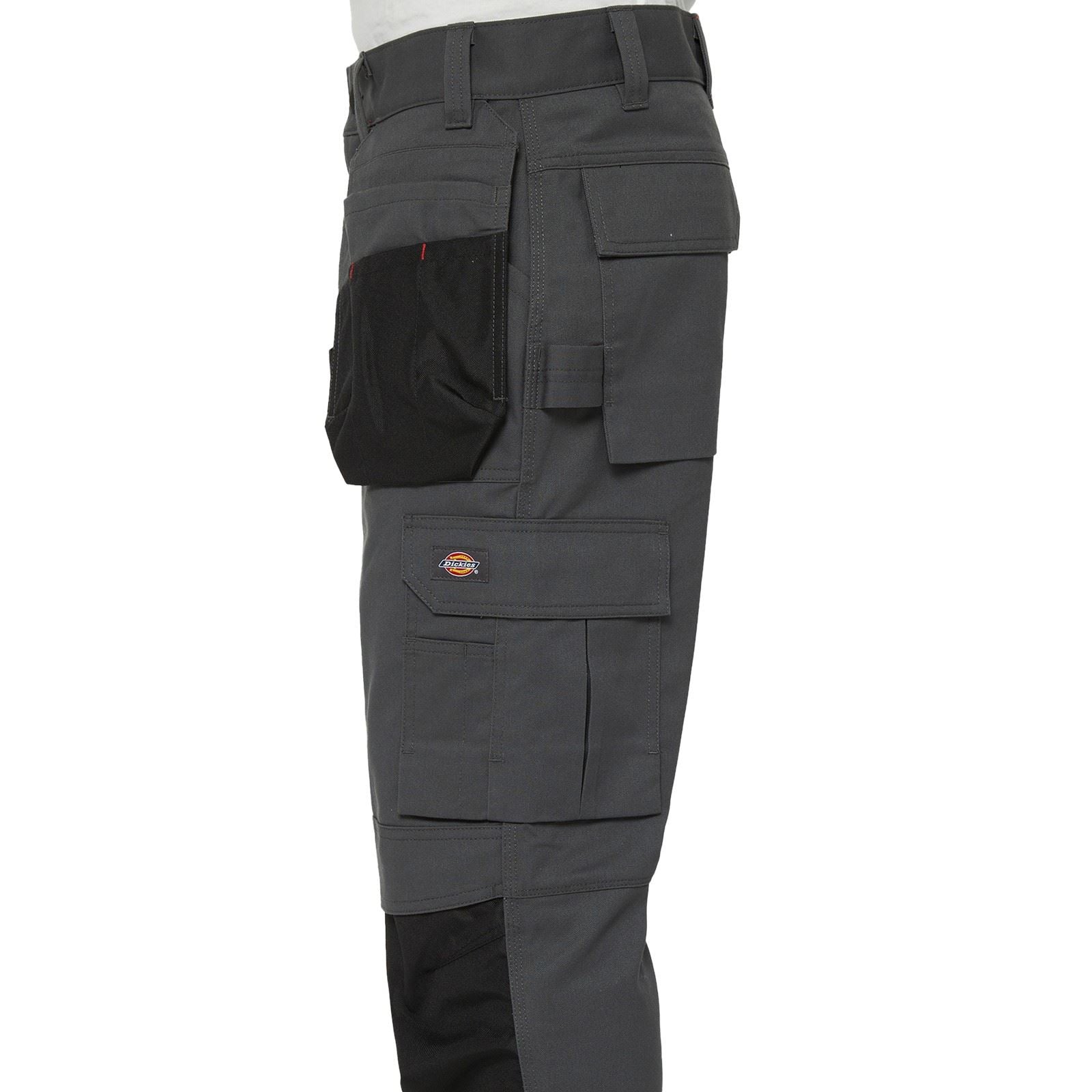 Dickies Multi Pocket Utility Pantalons De Travail Gris En Polyester Pour Homme