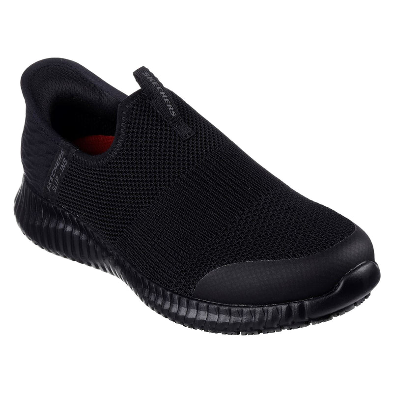 Skechers Workwear Cessnock - Gwynedd Baskets De Sécurité Noires En Textile Pour Femmes