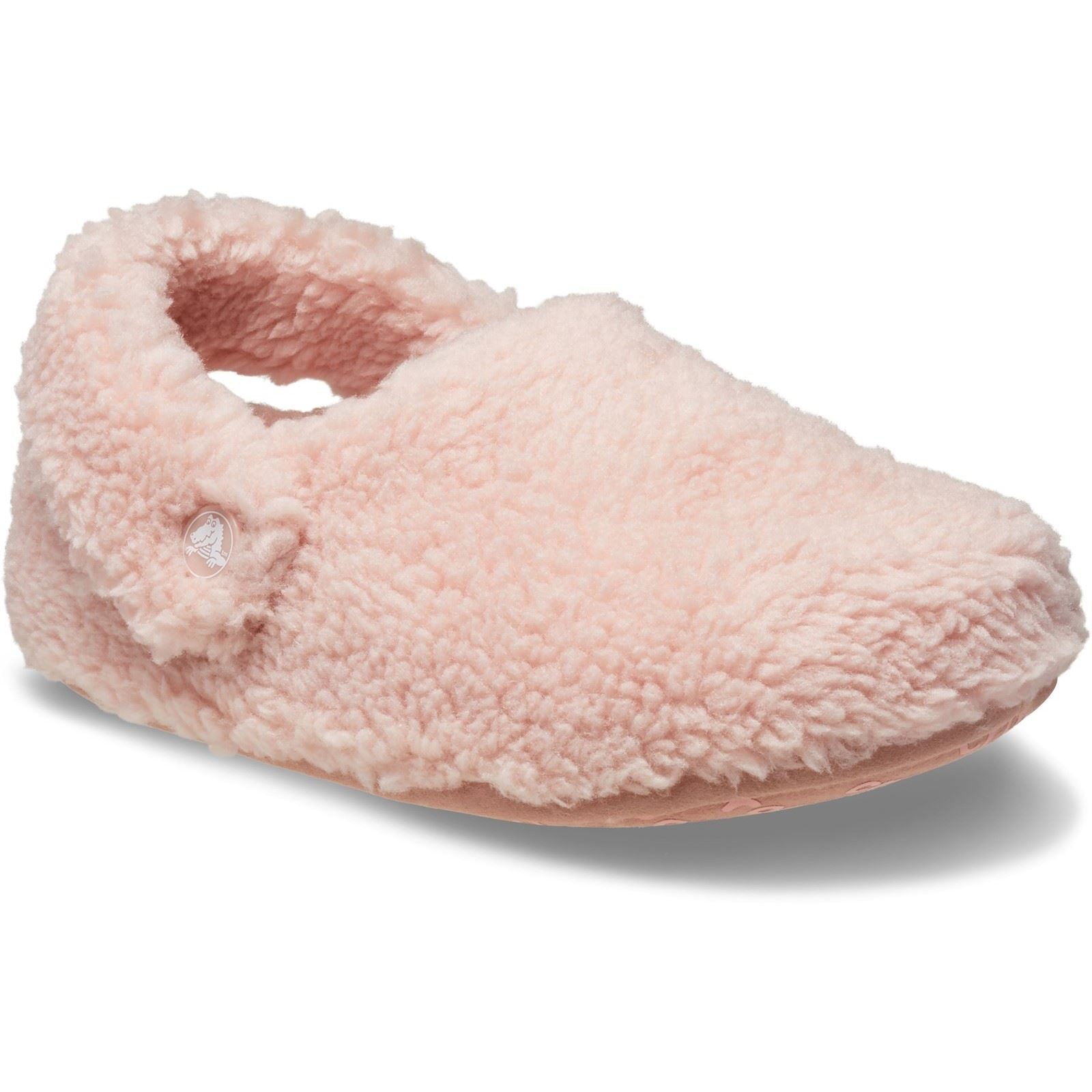 Crocs Classic Cozzzy Chaussons en argile rose en Synthétique