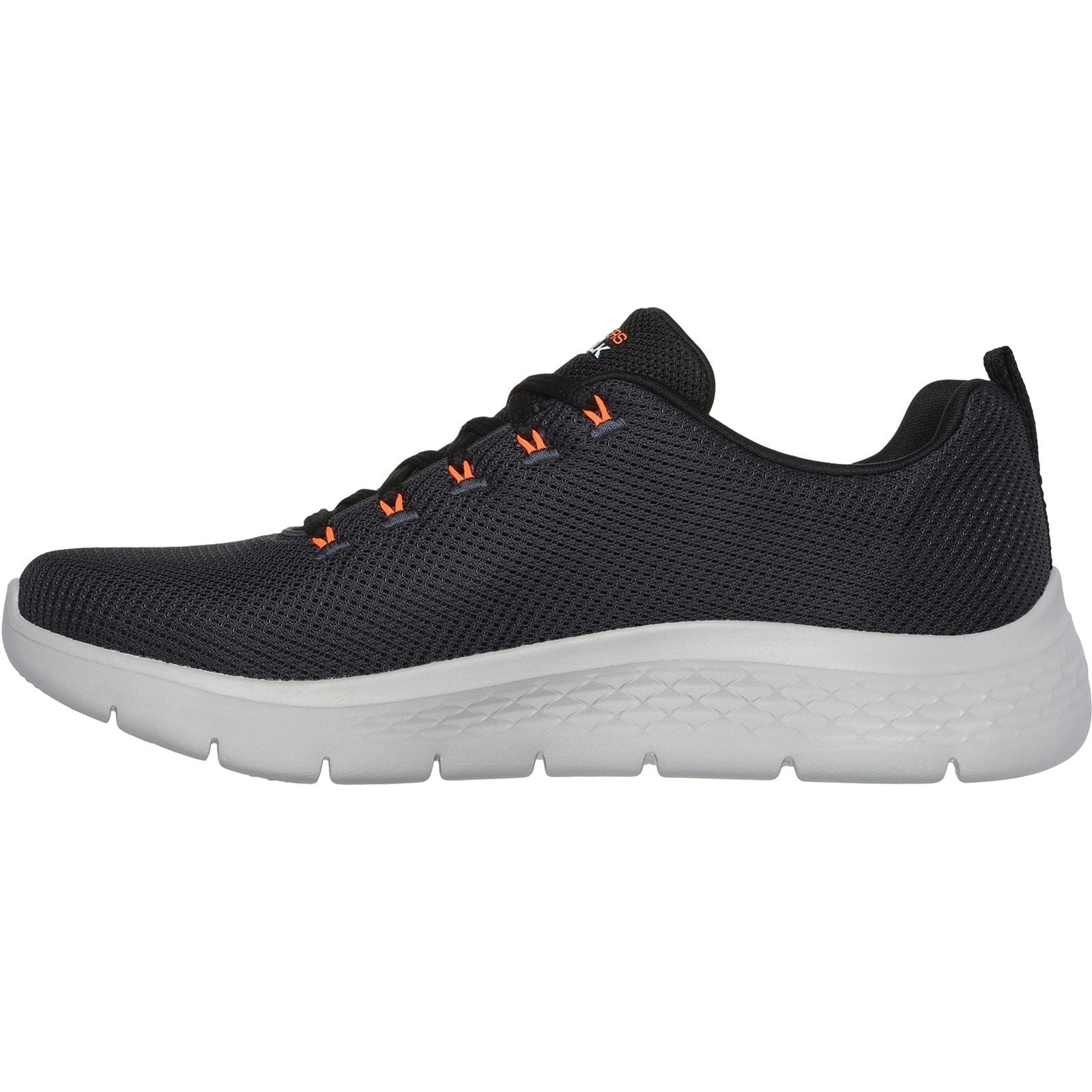 Skechers GO WALK Flex Vespid Sneakers Pour Hommes En Toile Noir / Anthracite