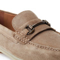 Base London Snapper Mocassins En Cuir Pour Hommes