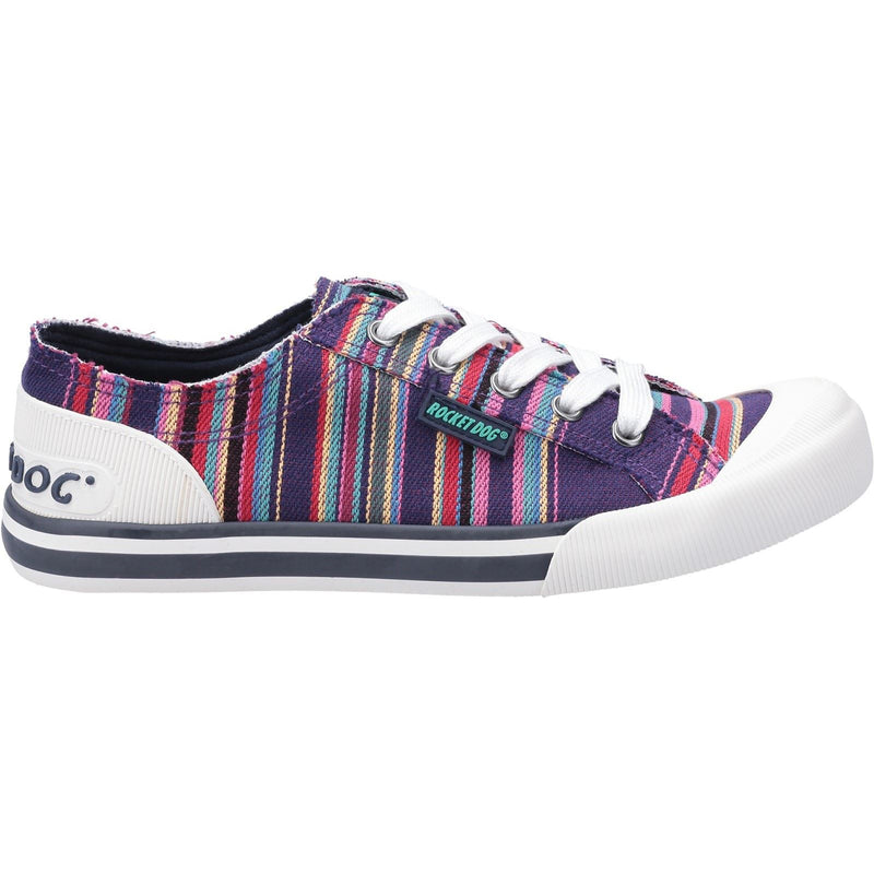 Rocket Dog Jazzin Sneakers En Coton Multi Violet Pour Femmes