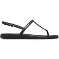 Crocs Miami Studded Thong Flip Sandales Noires En Thermoplastique Pour Femmes