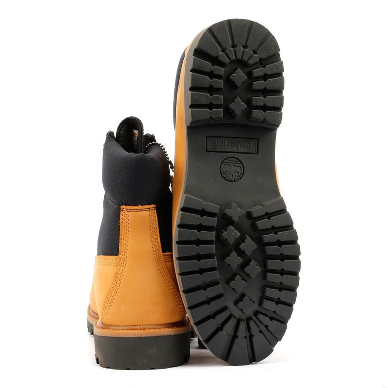 Timberland 6 Inch Premium Workwear II Chaussures Jaunes En Cuir Pour Homme