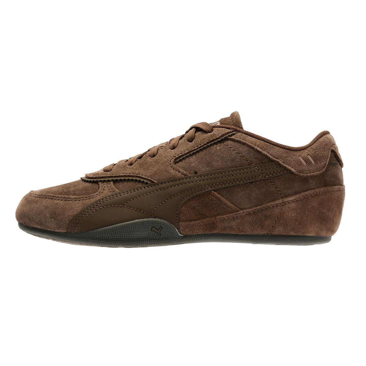 Puma Bella Mina Baskets Brunes Pour Femmes Suede