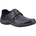 Hush Puppies Douglas Chaussures Mocassins Noires Pour Hommes En Cuir