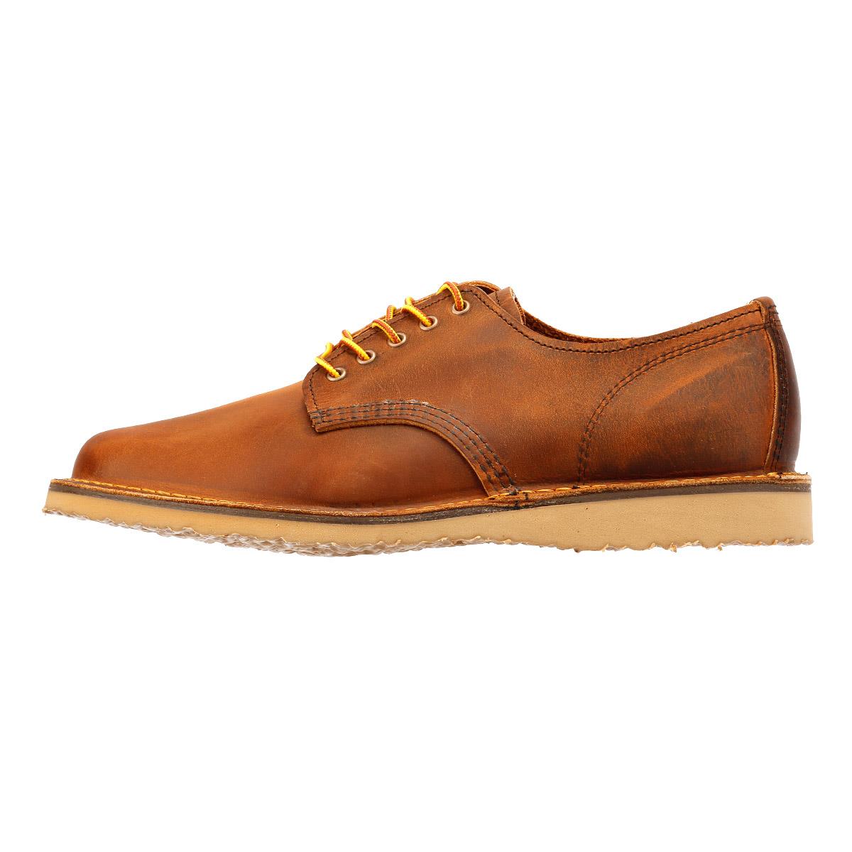Red Wing Shoes Weekender Oxford Rough & Tough Chaussures En Cuir Marron À Lacets Pour Homme