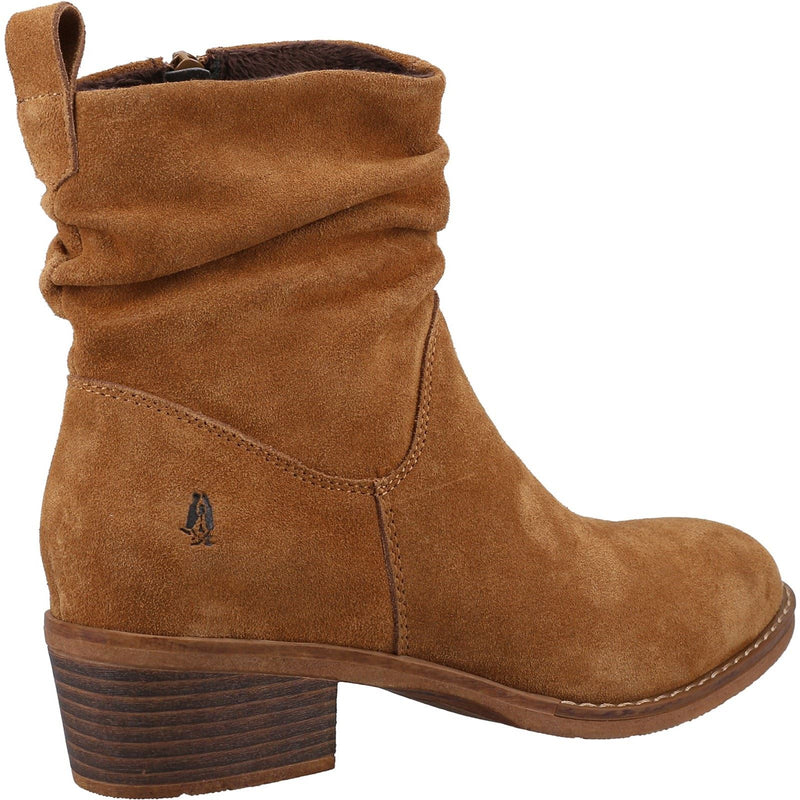 Hush Puppies Iris Bottes En Daim Pour Femme En Couleur Beige