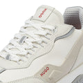 Hugo Kane Baskets En Cuir Blanc Pour Homme