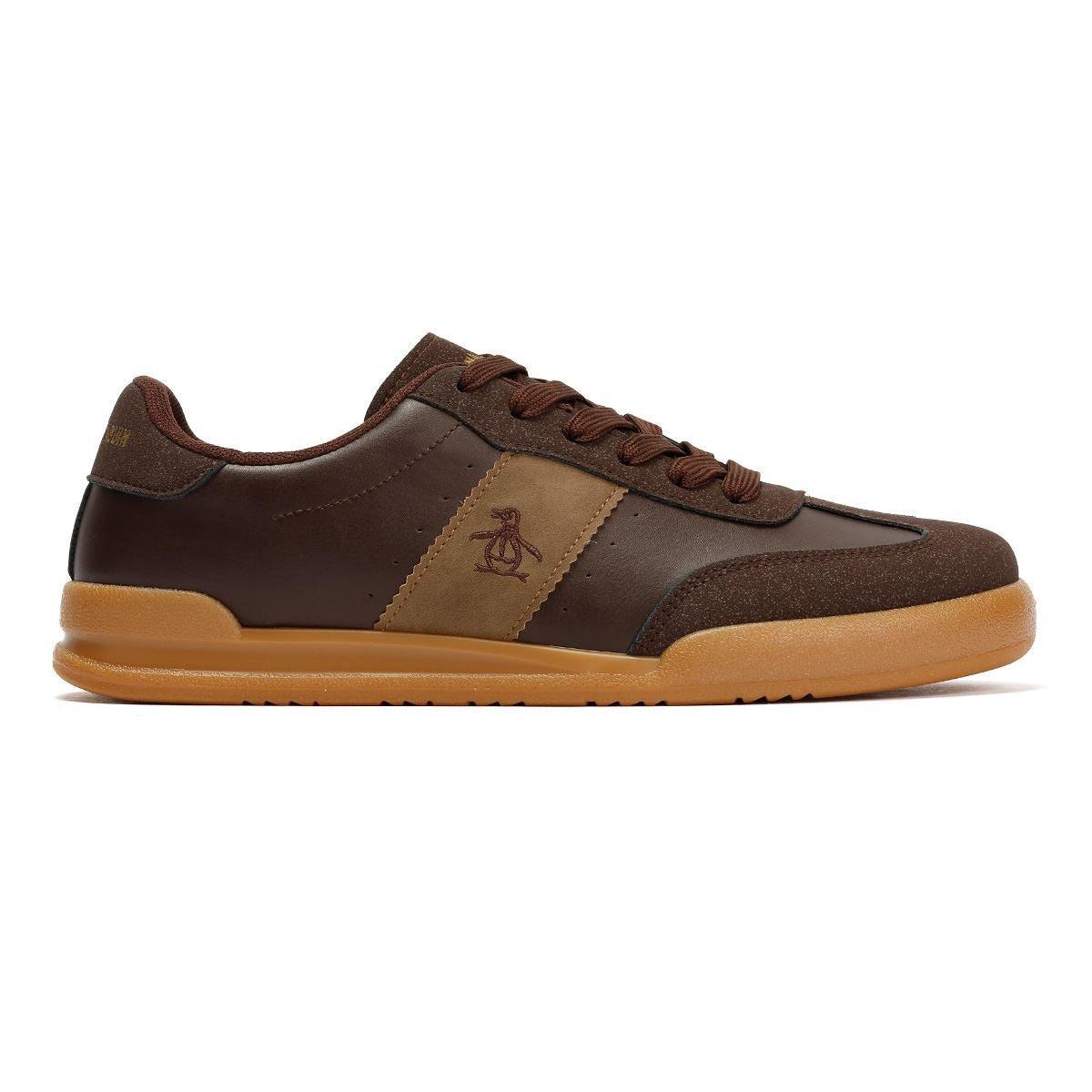 Penguin Giovanni Baskets Brunes Pour Hommes