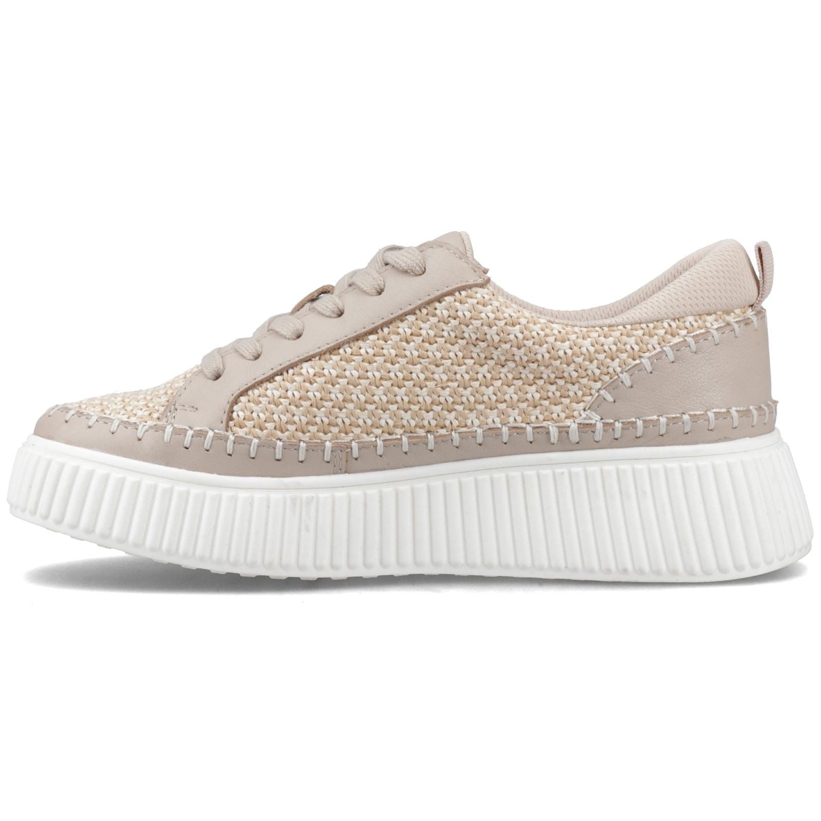 Hush Puppies Haisley Woven Baskets Taupe Pour Femmes En Textile