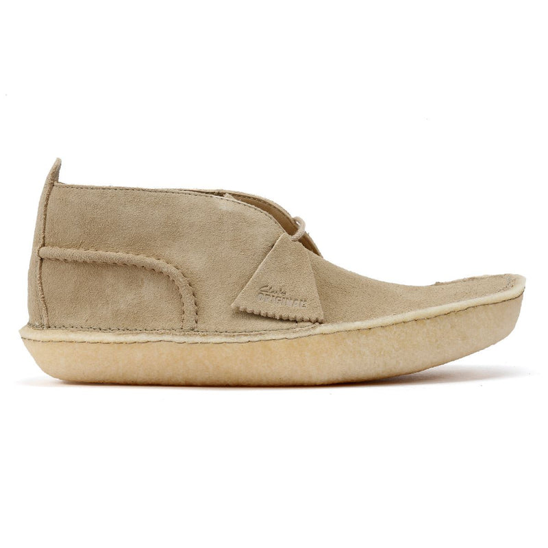 Clarks Originals Desert Rain Bottes Pour Homme En Daim Beige