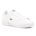 Lacoste Carnaby Cup Baskets Blanches En Cuir Pour Hommes