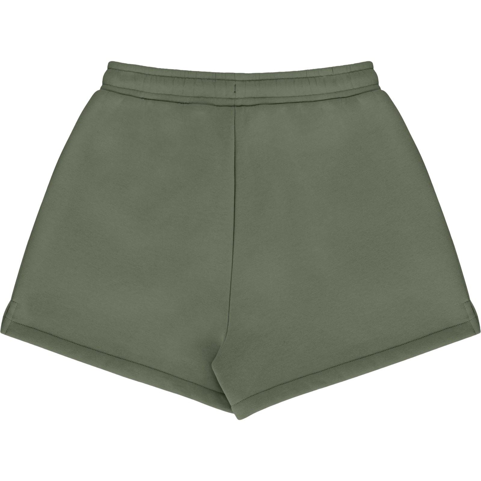 Hunter Lunan Shorts En Coton Pour Femmes Verts Mi-Longs