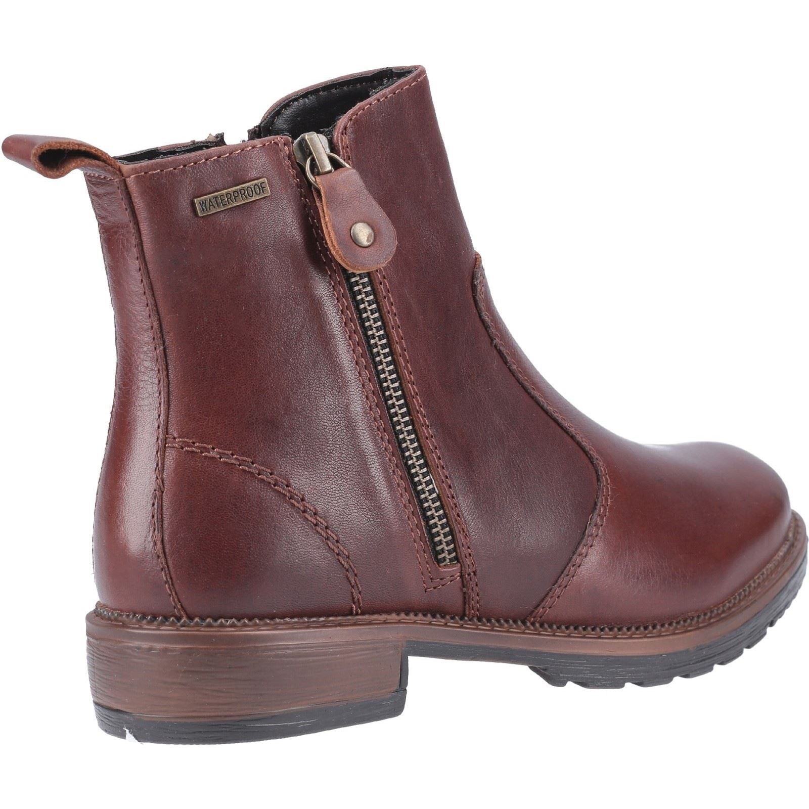 Cotswold Ashwicke Bottes Marron En Cuir Pour Femmes