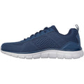 Skechers Track Leshur Sneakers Homme Bleues En Polyester