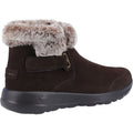 Skechers On-The-Go Joy First Glance Bottes En Cuir Pour Femmes Couleur Chocolat