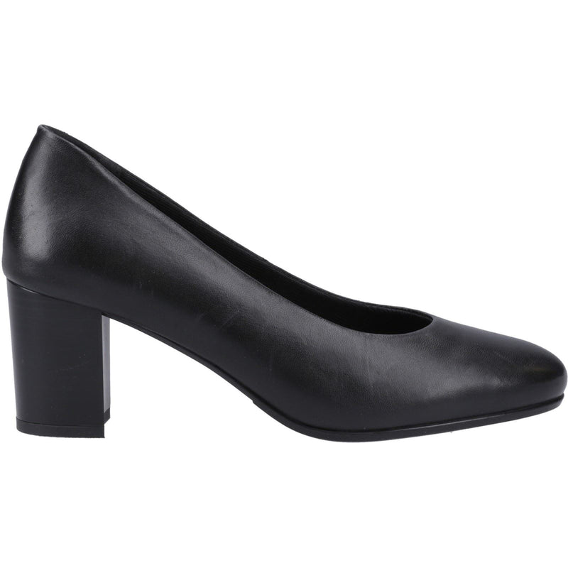 Hush Puppies Ivana Chaussures Noires Pour Femmes En Cuir