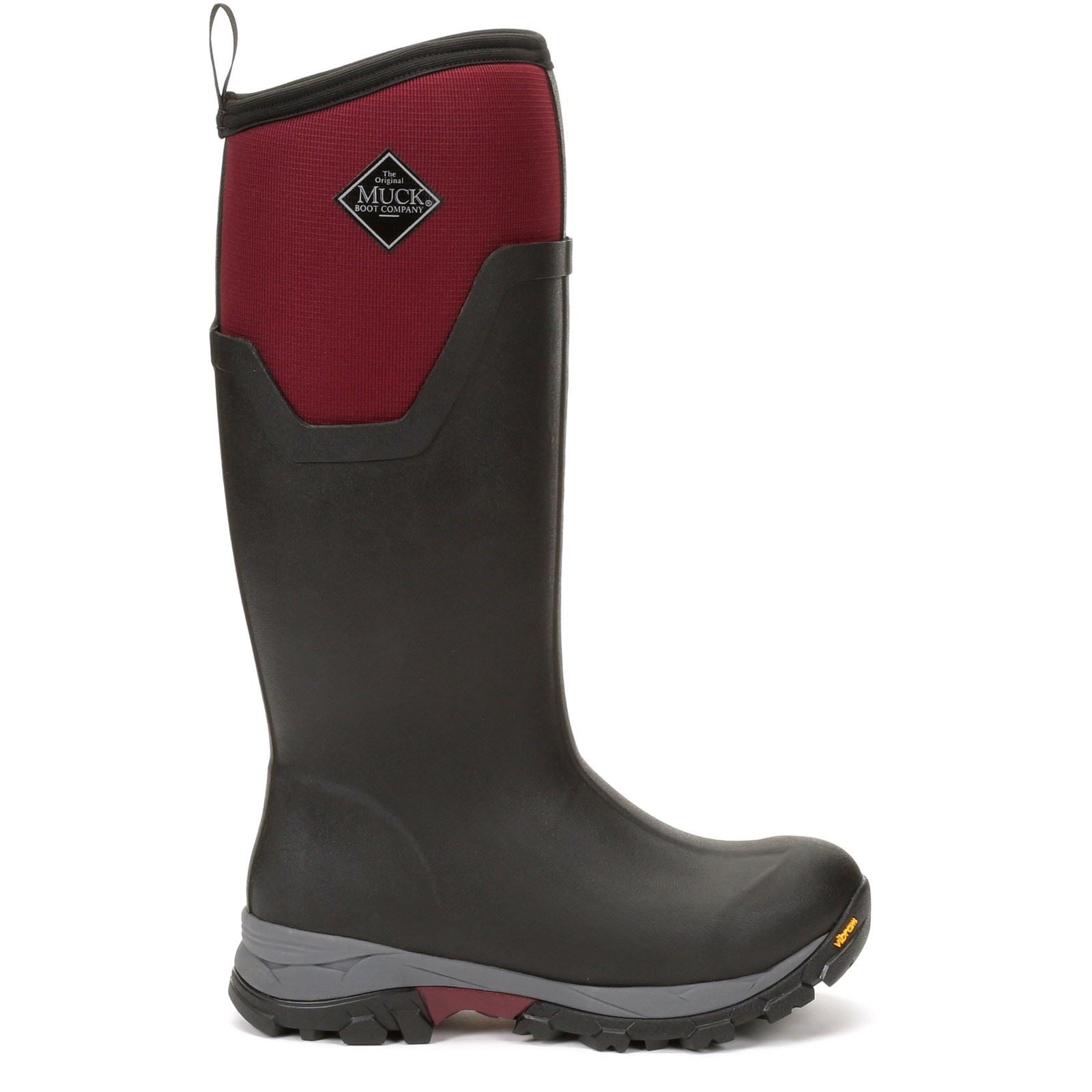 Muck Boots Arctic Ice Tall Bottes En Caoutchouc Noires/Marron Foncé
