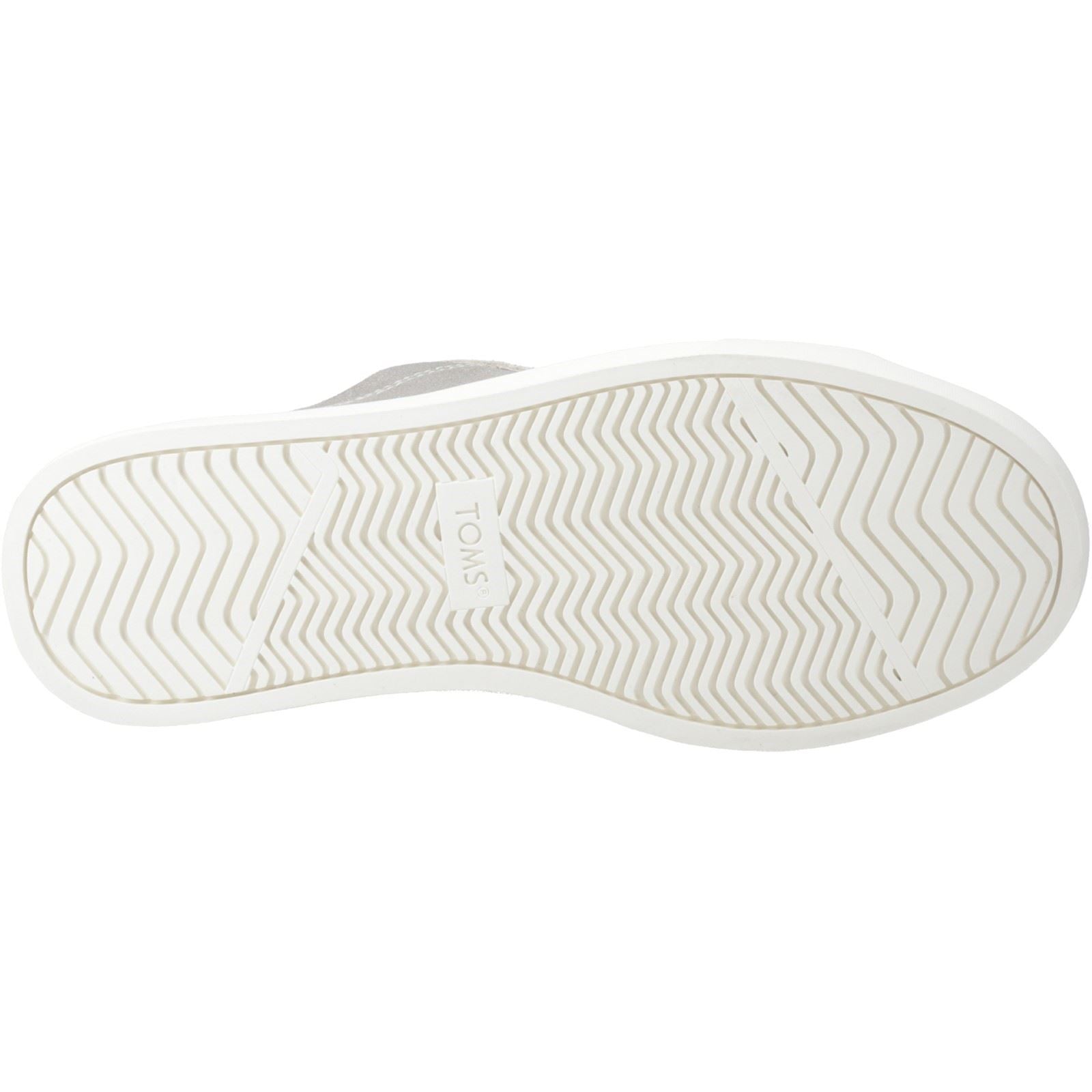 TOMS Kameron Baskets En Cuir Argentées Pour Femmes